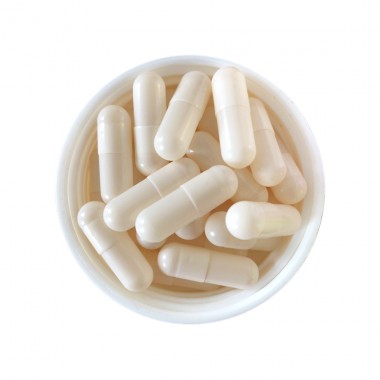 ISO9001 white color bovine gelatin empty capsule