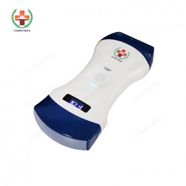 SY-AC51 128 elements mini convex wireless probe double head color doppler