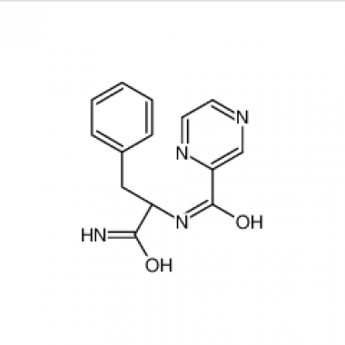 N-[(2S)-1-amino-1-oxo-3-phenylpropan-2-yl]pyrazine-2-carboxamide