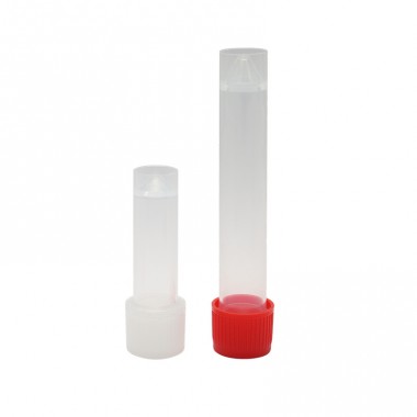 Medical Red Screw Cap Sampling Collection Tube