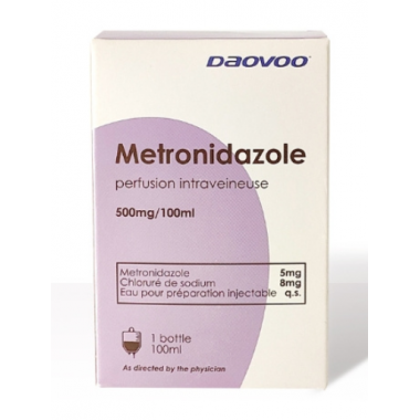 Metronidazole for Intravenous Injection, 500mg/100ml, GMP Certified
