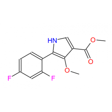 methyl 5-(2,4-difluorophenyl)-4-methoxy-1H-pyrrole-3-carboxylate