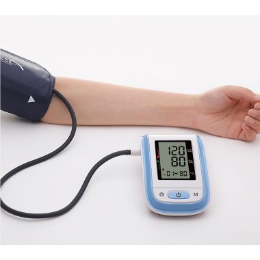 Digital Auto LED Upper Arm Blood Pressure Monitor Sphygmomanometer BPA1