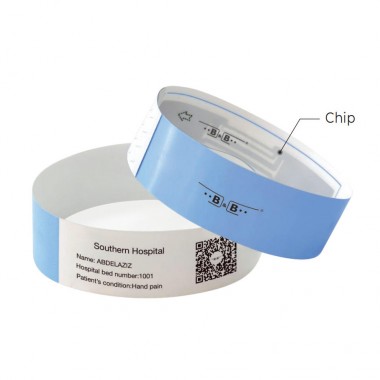 RFID Thermal Printable Wristband BVP14410F-HF03