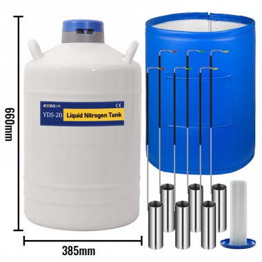 Montenegro 20L Liquid Nitrogen Vessel Addresses