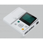 5-inch touchscreen ECG display