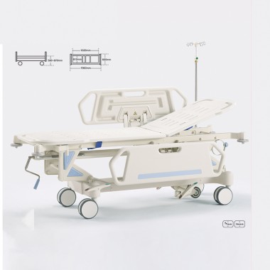 E-3 manual emergency transfering medical stretcher for operating room, Hospital patient transportation stretcher for emergency