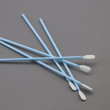 Spunlace Nonwoven Fabric Cleanroom Swab with Long Handle