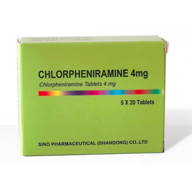 Chlorpheniramine Maleate Tablets 4mg Effective Antihistamine for Allergy Relief