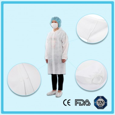 Disposable lab coat