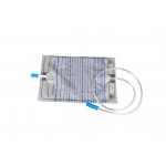 Economy Urine Bag 2000ml Disposable Urinary Drainage Bag with T-Valve Push-Pull Outlet Medical Grade PVC for Bedside Patient Care CE ISO13485