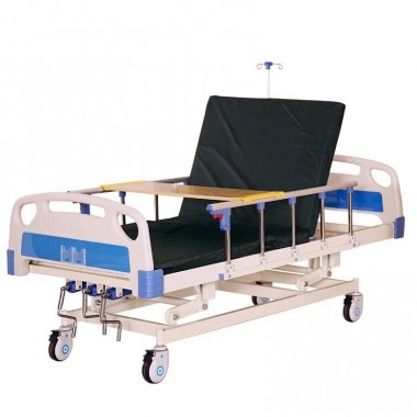 Three Function Manual Hopital Bed 3 Crank Durable Medical Clinical Furniture Manufacturer Factory Price OEM/ODM Available
