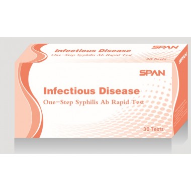 One-Step Syphilis Ab Rapid Test,Cassette/Strip