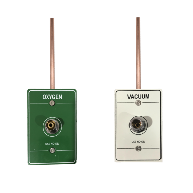 Medical gas outlet