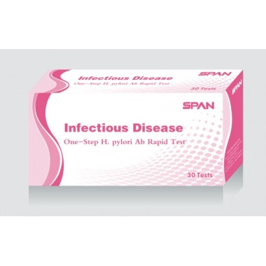 One-Step H. pylori Ab Rapid Test,Cassette/Strip