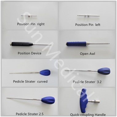 Pedicle Screw Fixation System Surgical Instrument Set