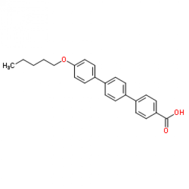 [1,1':4',1''-Terphenyl]-4-carboxylic acid, 4''-(pentyloxy)-