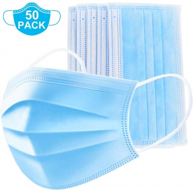 Wholesale 3 Layers Disposable Face Mask Personal Face Mask