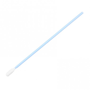 Small Round Head Medical Foam Cleaning Swab with Long Handle