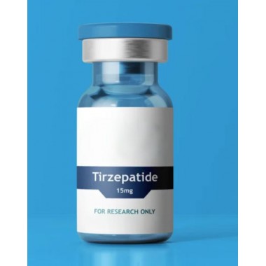 Research Peptide Tirzepatide 15mg Lyophilized Powder GLP-1 GIP Dual Receptor Agonist High Purity Tirzepatide For Laboratory Research