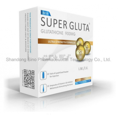 Skin Whitening Production, Glutathione for Injection, 10vials+10AMPS, 900mg