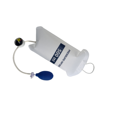 Disposable Pressure Infusion Bag 1000ml Medical Infusion Pressure Bag with 3-Way Stopcock  for Rapid Fluid Transfusion