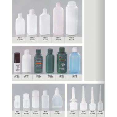 HDPE plastic bottles for external use liquid medicines