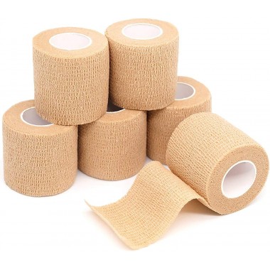CE&ISO approved medical Colored Elastic Bandage Nonwoven Elastic Self Adhesive
