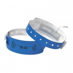 Snap closure RFID Wristband BVP14250B-HF03 for event Tickets