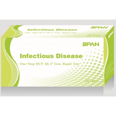 One-Step HCV Ab 4th Gen. Rapid Test,Cassette/Strip