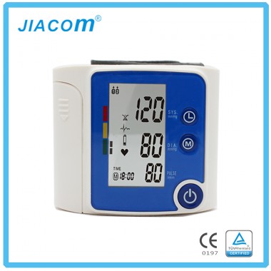 Automatic wrist blood pressure monitor