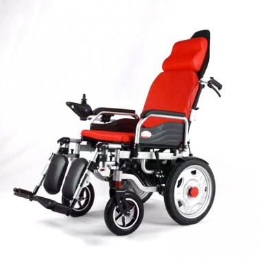 economic all terrain comfortable elderly electric folding lightweight power wheelchair