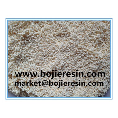 Vitamin extraction, refined ion exchange resin