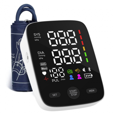 Rechargeable Upper Arm USB Wifi Blood Pressure Digital Machine Hospital Home