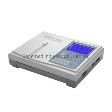 Hospital Equipment Digital 6 (Six) Channel Portable ECG Machine Electrocardiograph
