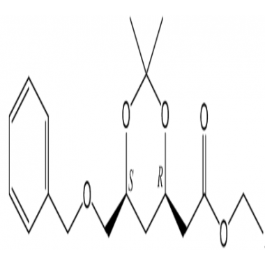 Ethyl(3r,5s)-6-benzyloxy-3,5-o-iso-propylidene-3,5-dihydroxyhexanoate