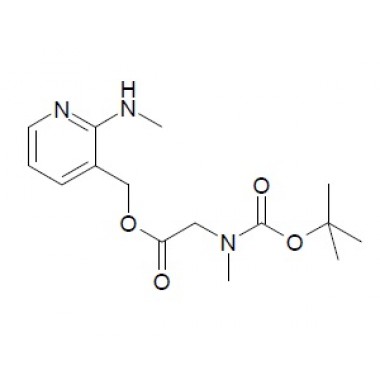 2-(methylamino)pyridin-3-yl)methyl 2-((tert-butoxycarbonyl)(methyl)amino)acetate