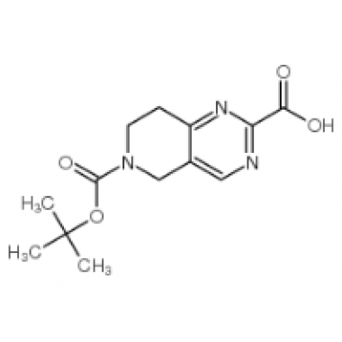 6-(tert-butoxycarbonyl)-5,6,7,8-tetrahydropyrido[4,3-d]pyrimidine-2-carboxylic acid