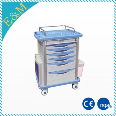 EM-MAT-001 ABS Medicine Trolley