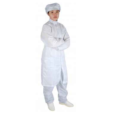 J1 Antistatic Smock (with round collar and zipper)