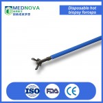 Endoscope hot biopsy forceps for hemostasis