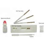 CE Marked IVD Infections disease diagnostic HIV Rapid test Kit HIV 1/2 Ab home rapid test strip