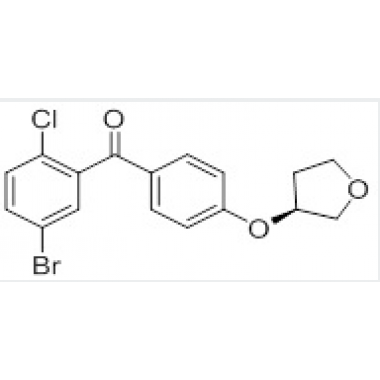 (5-bromo-2-chlorophenyl)(4-(((3s)-tetrahydro-3-furanyl)oxy)phenyl)methanone