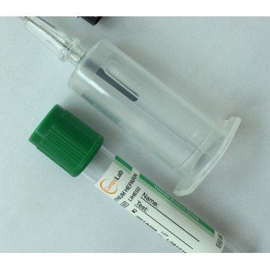 LITHIUM HEPARIN VACUUM BLOOD COLLECTION TUBES