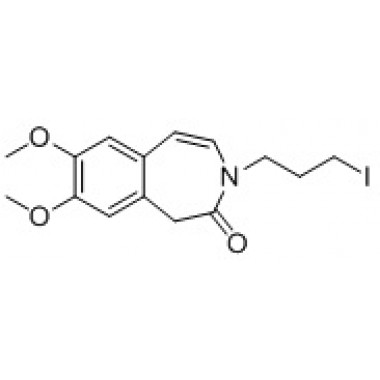 7,8-Dimethoxy-3-(3-iodopropyl)-1,3-dihydro-2H-3-benzazepin-2-one