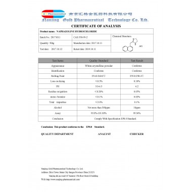 Naphazoline hydrochloride