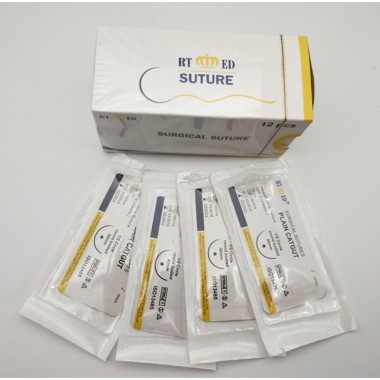 Disposable Plain Catgut Suture With Needle