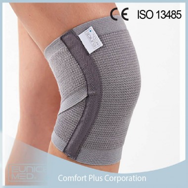 Elastic knee support