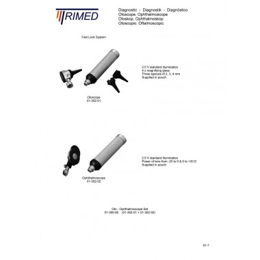 Otoscope, Ophthalmoscope