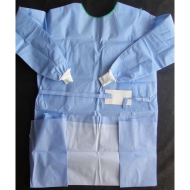 reinforced surgical gown